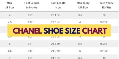 chanel slingbacks sizing|Chanel slingback size chart.